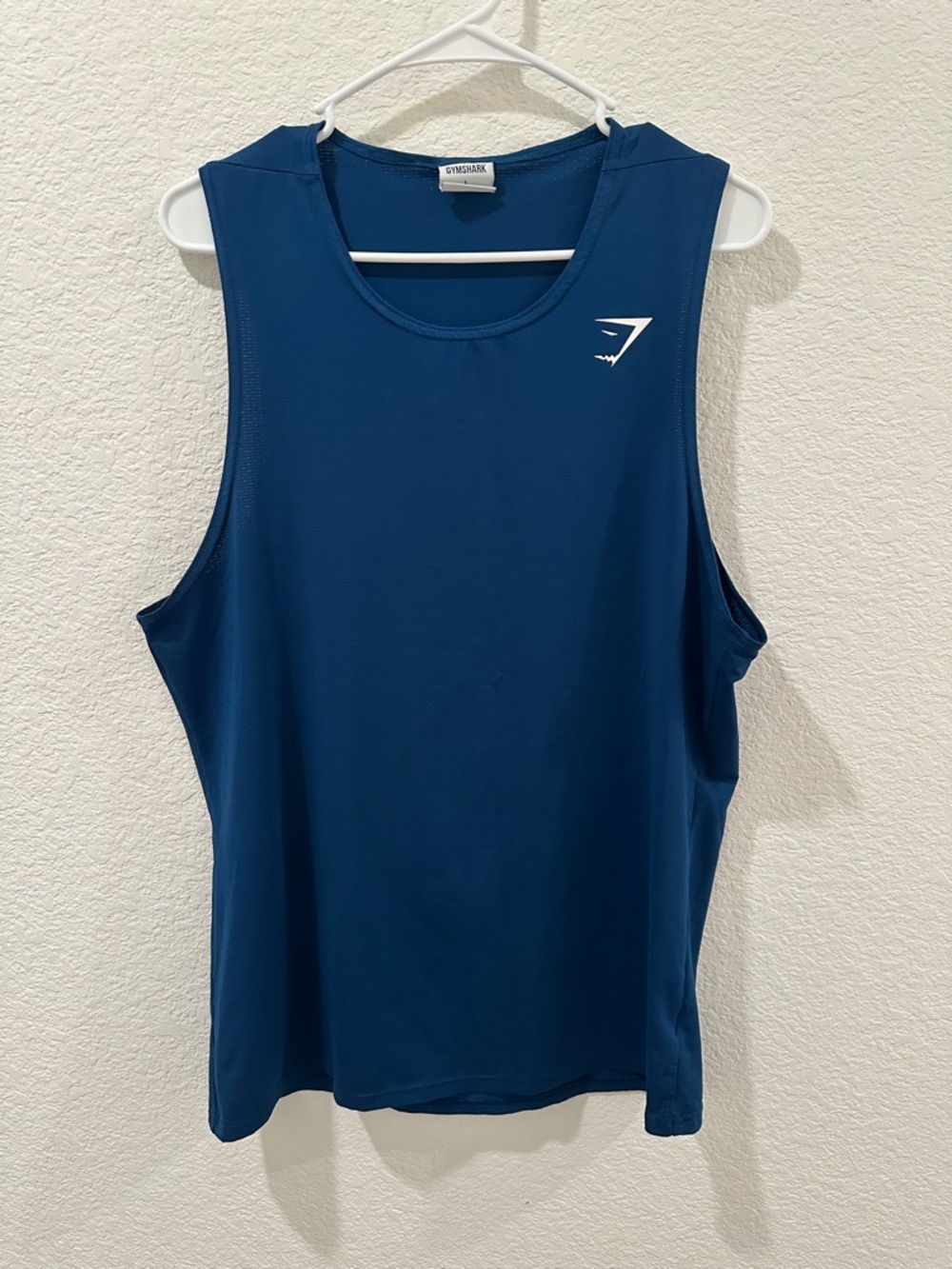 Gymshark Men’s Deep Blue Sleeveless Tank